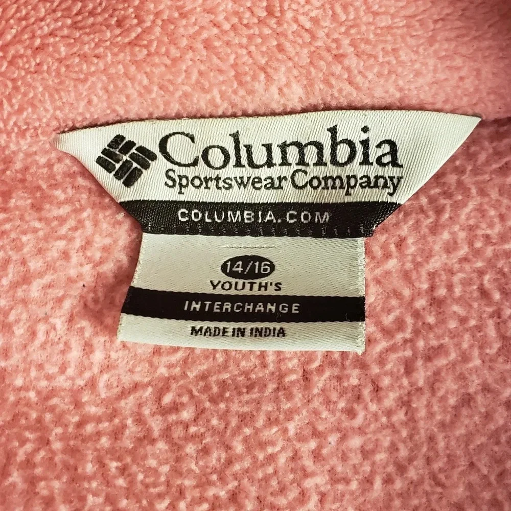 Columbia Sportswear Interchange Polka Dot‎ Jacket Girl’s 14/16